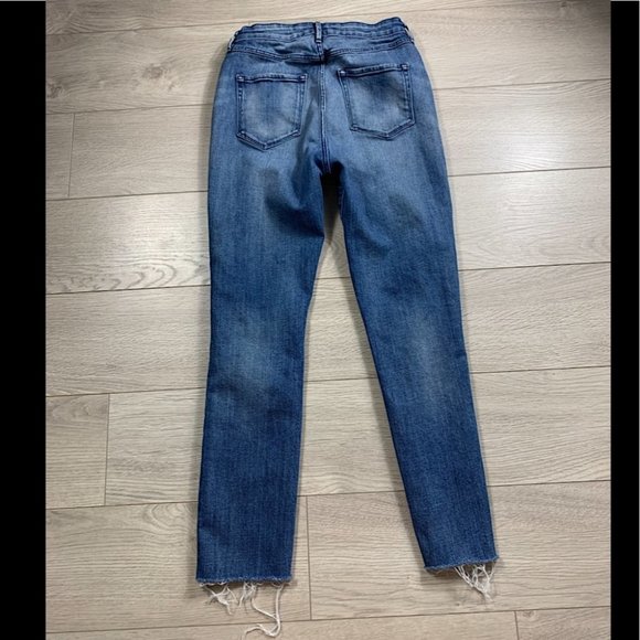 3x1 Raw Hem Distressed Skinny Jeans - Picture 2 of 14